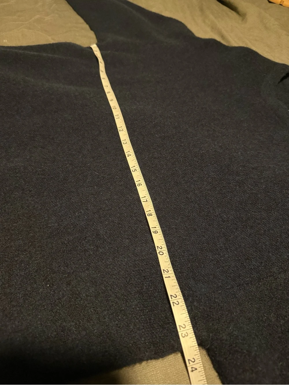 Lululemon Alpaca Wool-Blend Crewneck Sweater Mens Navy Blue